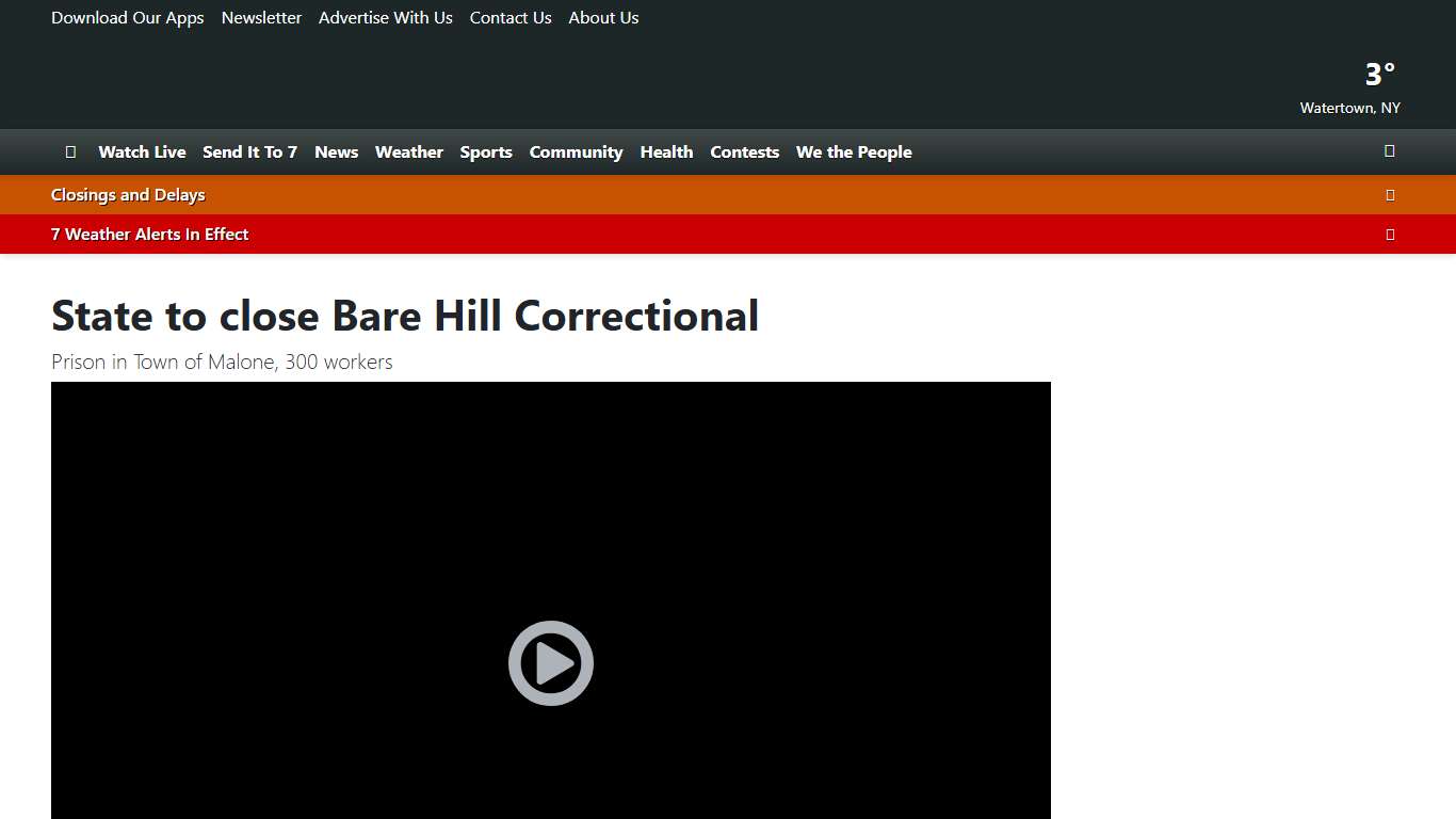 State to close Bare Hill Correctional